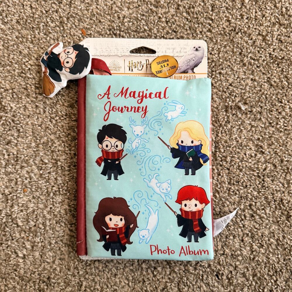 Kids Preferred Harry Potter Baby Photo Memory Album Crinkle Soft Sensory Book